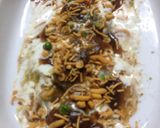 A picture of step 3 of Bread dahi Bare.