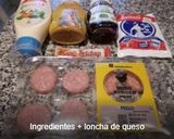 Foto del paso 1 de la receta Empanadillas de hamburguesas mini de pollo