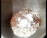 A picture of step 3 of Eggless Wheat flour Dark Chocolate Cake.