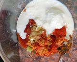 A picture of step 3 of Paneer Makhani.