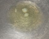 A picture of step 2 of Halwa Poori.