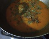 A picture of step 5 of ChhenaTarkary (Curry).