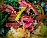 Foto del paso 3 de la receta: ARROZ Mezclado con Acelgas de Colores...!