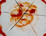 A picture of step 4 of Star pizza 🍕🍕.