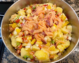 Foto del paso 6 de la receta: Ensalada campera con naranja y salmón ahumado