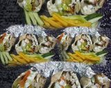 A picture of step 5 of Arabic Shawarma.