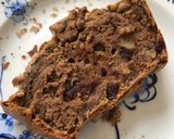 A picture of step 7 of Banana Bread - vegan and GF.