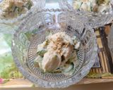 A picture of step 6 of Persimmon with tofu dressing(Shira-ae).
