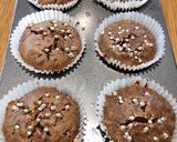 A picture of step 1 of Cadbury Muffins.