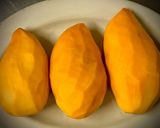 Hình bước làm 2 của món Bánh khoai lang nhân xoài
