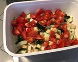 Une image de l'étape 6 de Légumes du jardin à l'oignon rouge et épices orientales (recette plancha).