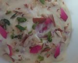 A picture of step 3 of Rose kesar shrikhand.