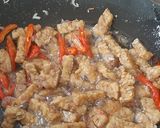 Foto langkah ke 3 dari resep Oseng Sayur Pakis dan Tempe.