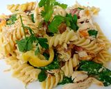 A picture of step 9 of My Bacon, Chicken Cheese & Spinach Pasta with Mayonnaise.