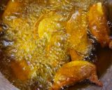 A picture of step 2 of Bajra Pakore.