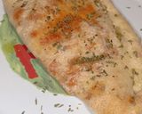 Foto del paso 17 de la receta: Calzone relleno de tomates y jamón dulce