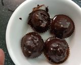 A picture of step 2 of Carrot Halwa chocolates.