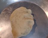 A picture of step 4 of Namak pare 🌺.