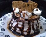 A picture of step 5 of Biscuit cake.