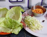 বাঁধাকপি ও মুসুর ডালের পাতুরি (badhakopi o masoor daler paturi recipe in Bengali) রেসিপির ধাপ 1 ছবি