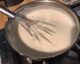 Une image de l'étape 7 de Flan pâtissier aux pêches de vigne.