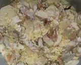 Foto del paso 4 de la receta: Papas a la crema con pollo