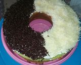 Foto langkah ke 5 dari resep Bolu pandan no santan.