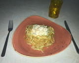 Foto del paso 6 de la receta: Spaghetti tricolor con salsa de queso azul y camarones