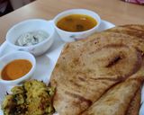 A picture of step 3 of Moong Dal Dosa.