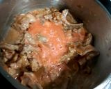 A picture of step 4 of Lajawab gosht.