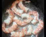Foto del paso 8 de la receta: Salmón en salsa de soja, mostaza, miel, pasta de tomate y langos