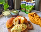 Foto langkah ke 13 dari resep Matcha Sarikaya Salt Bread.