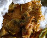 Foto langkah ke 3 dari resep IKAN PARI ASAP&TERONG HIJAU SANTAN PEDAS (Mangut/genjong).