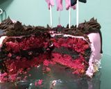 Foto del paso 10 de la receta: Torta con fondant de BLACKPINK