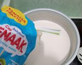 Foto langkah ke 5 dari resep Bubur Cha Cha Kuah Susu.