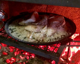 Foto del paso 8 de la receta: Corvina negra a la sal en estufa a leña