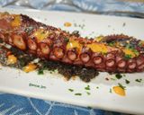 Foto del paso 4 de la receta: Pulpo trufado a la plancha con sriracha