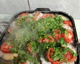 Foto del paso 4 de la receta: Pescado en Colchón de Verduras