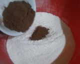 A picture of step 6 of Chocolate Pastry with Ceremal/ Chocolate Ganache Frosting.