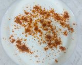 A picture of step 8 of Chicken white malai biryani.