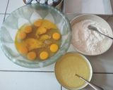 Foto langkah ke 1 dari resep Cake Kukus Ombre.