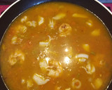 Foto del paso 4 de la receta: Fideos con sepia y langostinos