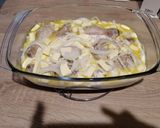 Hagymás - mustáros csirkecomb sütőben recept fázis 3 fotója