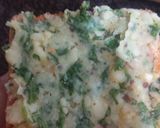 A picture of step 3 of Spinach toast.
