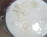 A picture of step 1 of Kfc style coleslaw.