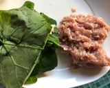 รูปขั้นตอนการทำที่ 1 ของ หมูตำลึง (อาหารเด็ก)