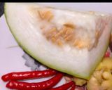 A picture of step 2 of Bijjore (til papad).