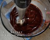 A picture of step 5 of Basic Dark Chocolate Bon Bons / Bonbon de Chocolat.
