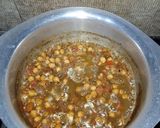 A picture of step 9 of Green Masala Chickpeas.