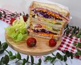 عکس مرحله 9 از دستور ساندویچ کلاب کالباس 😋